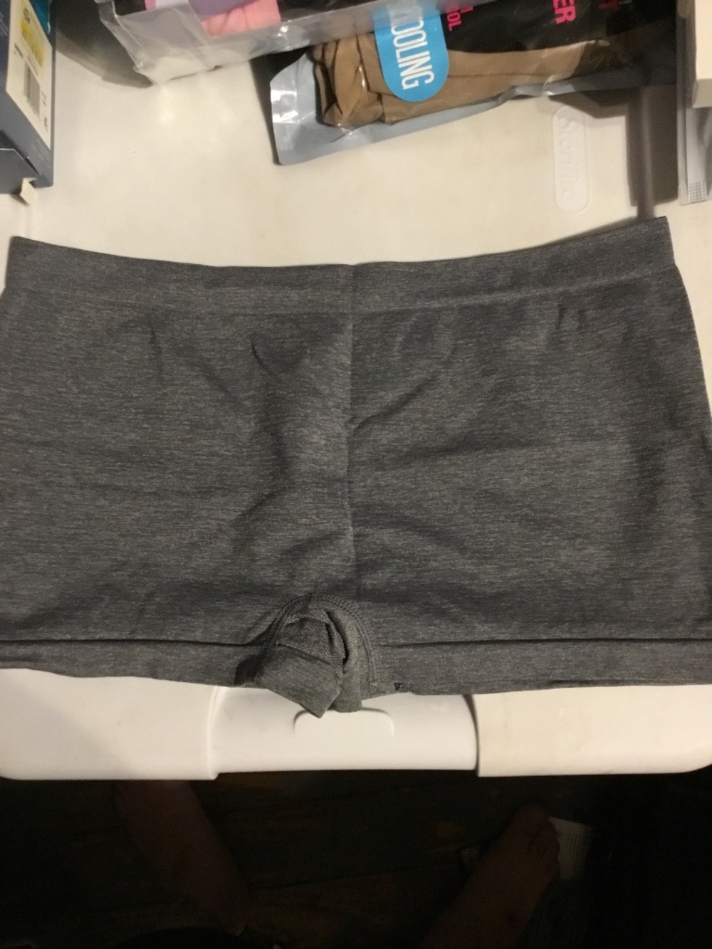 Seamless boy shorts panties